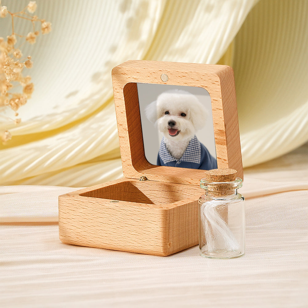 Pet Fur Keepsake Box