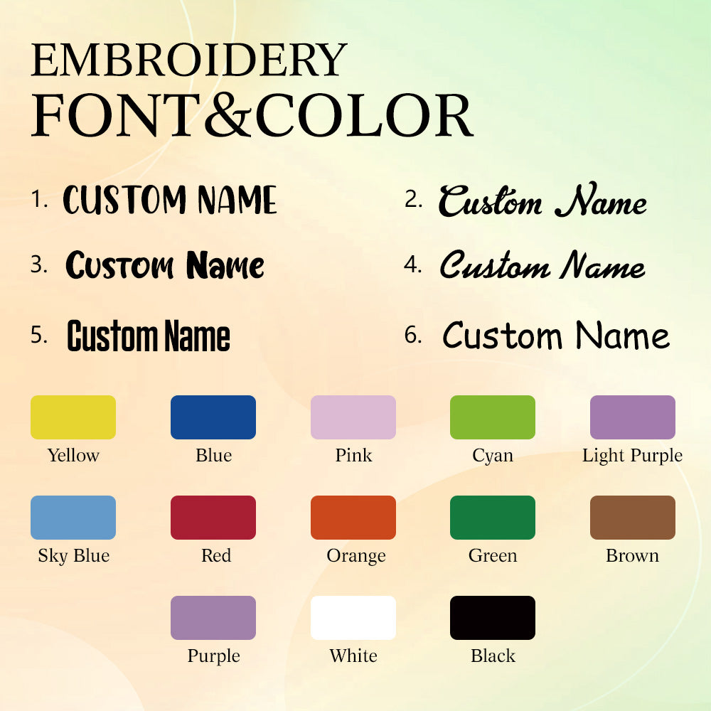 Pet Name Embroidered Dress
