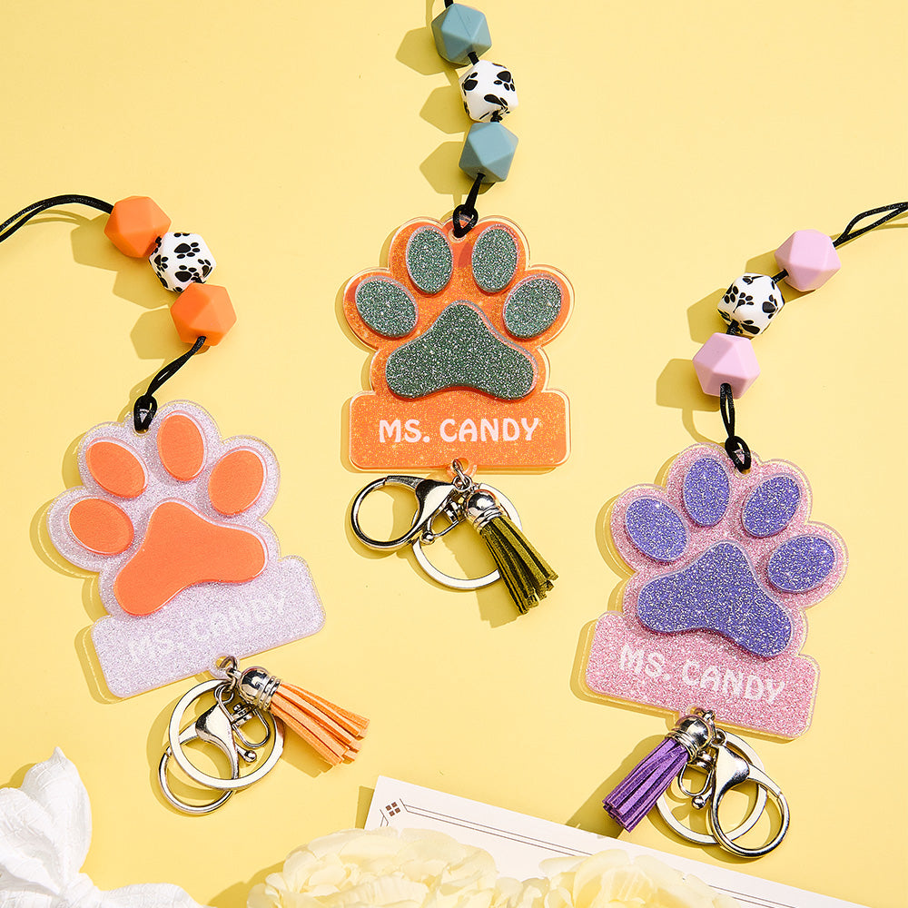 Pet Paw Lanyard