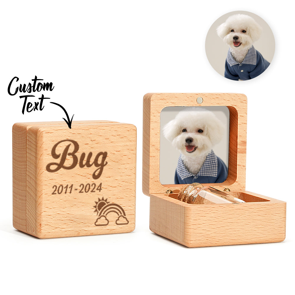 Pet Fur Keepsake Box