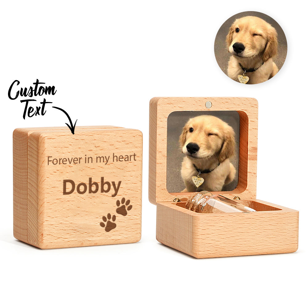 Pet Fur Keepsake Box