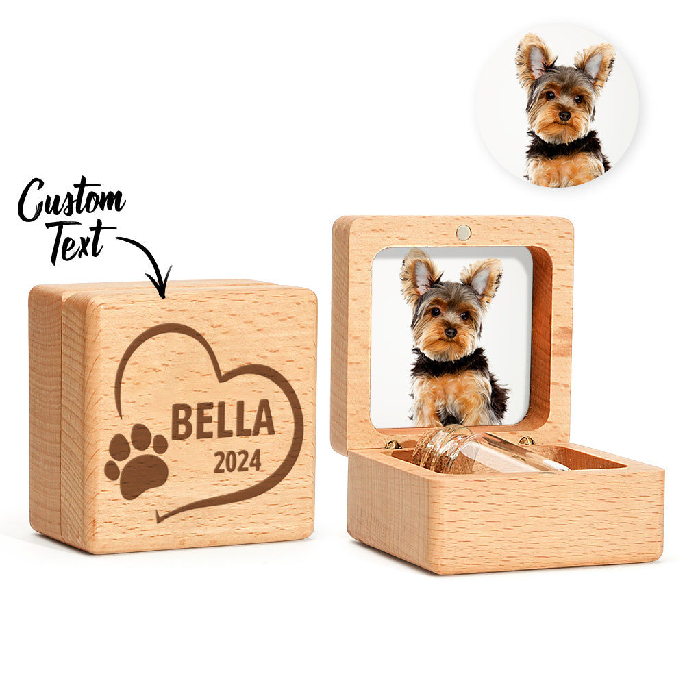 Pet Fur Keepsake Box