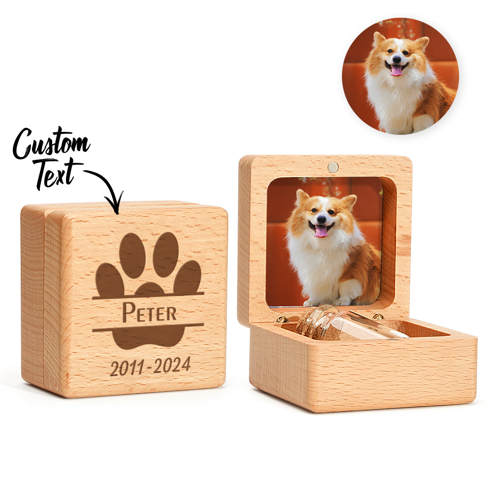 Pet Fur Keepsake Box
