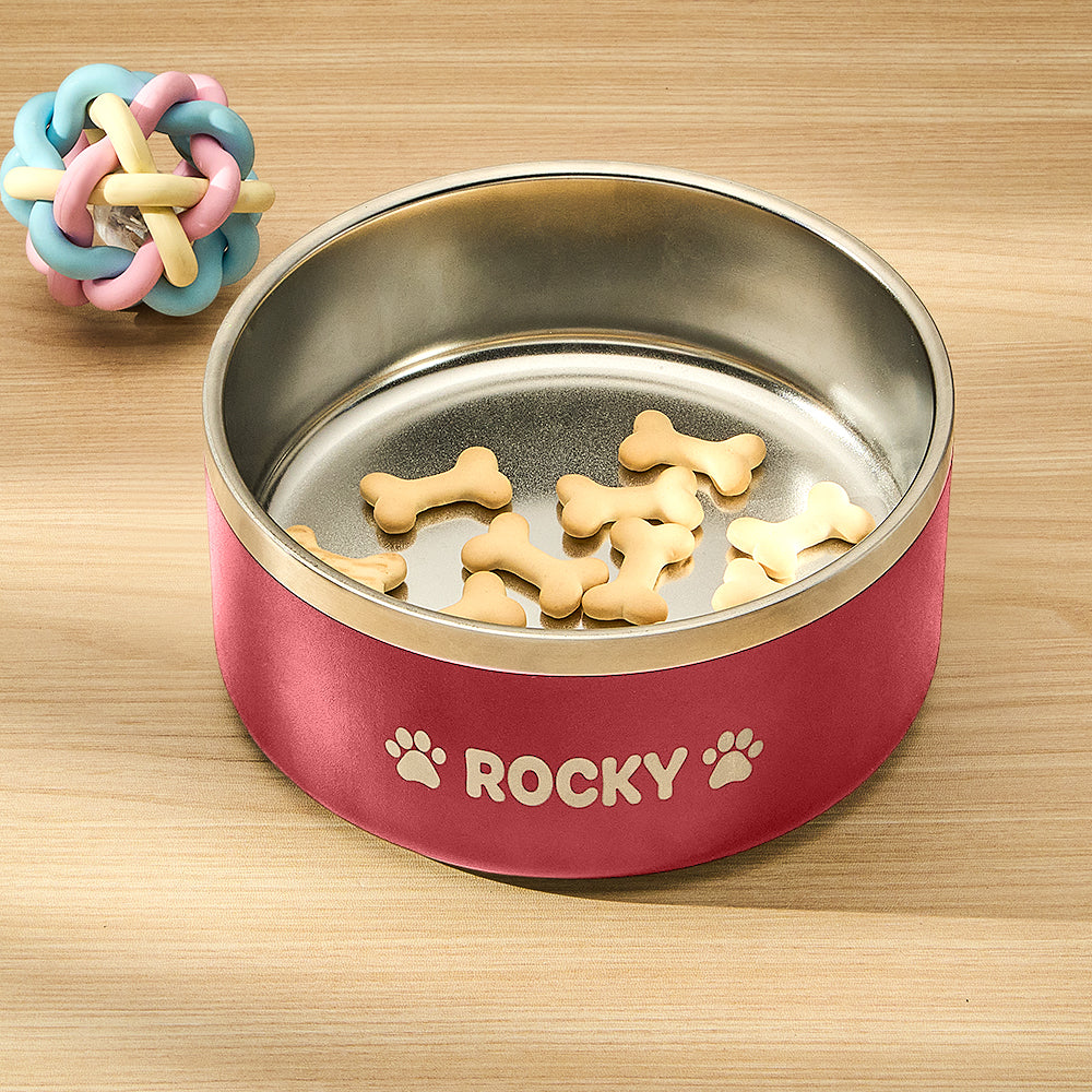 32oz Personalized Dog Bowl