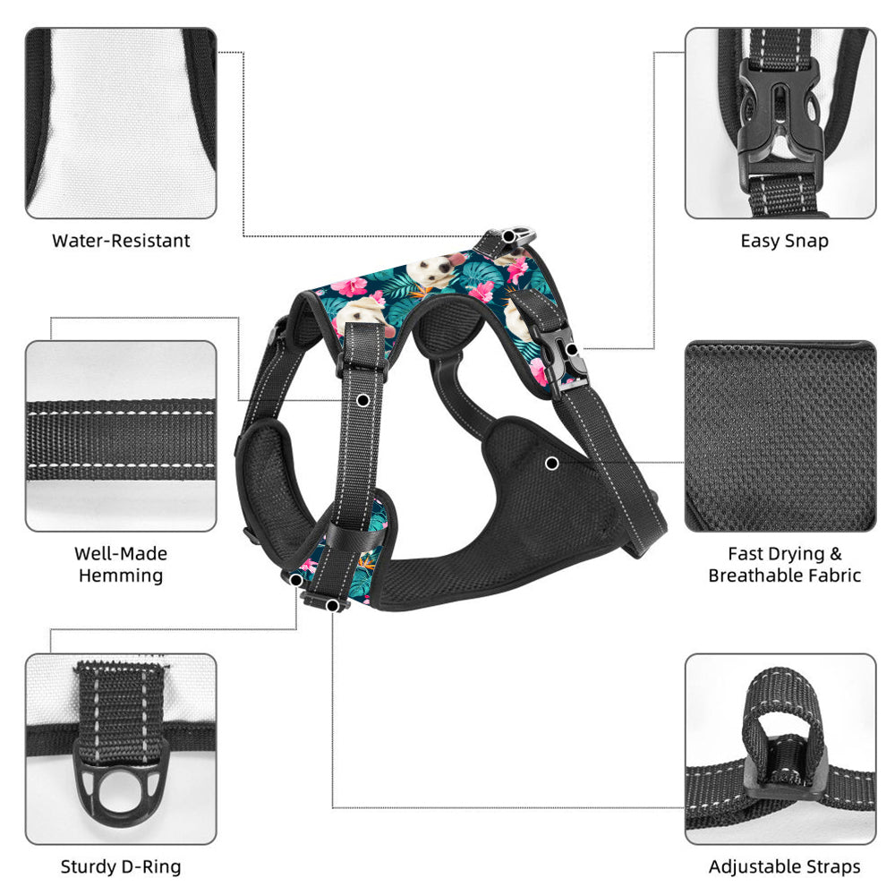 Reflective Dog Harness Vest