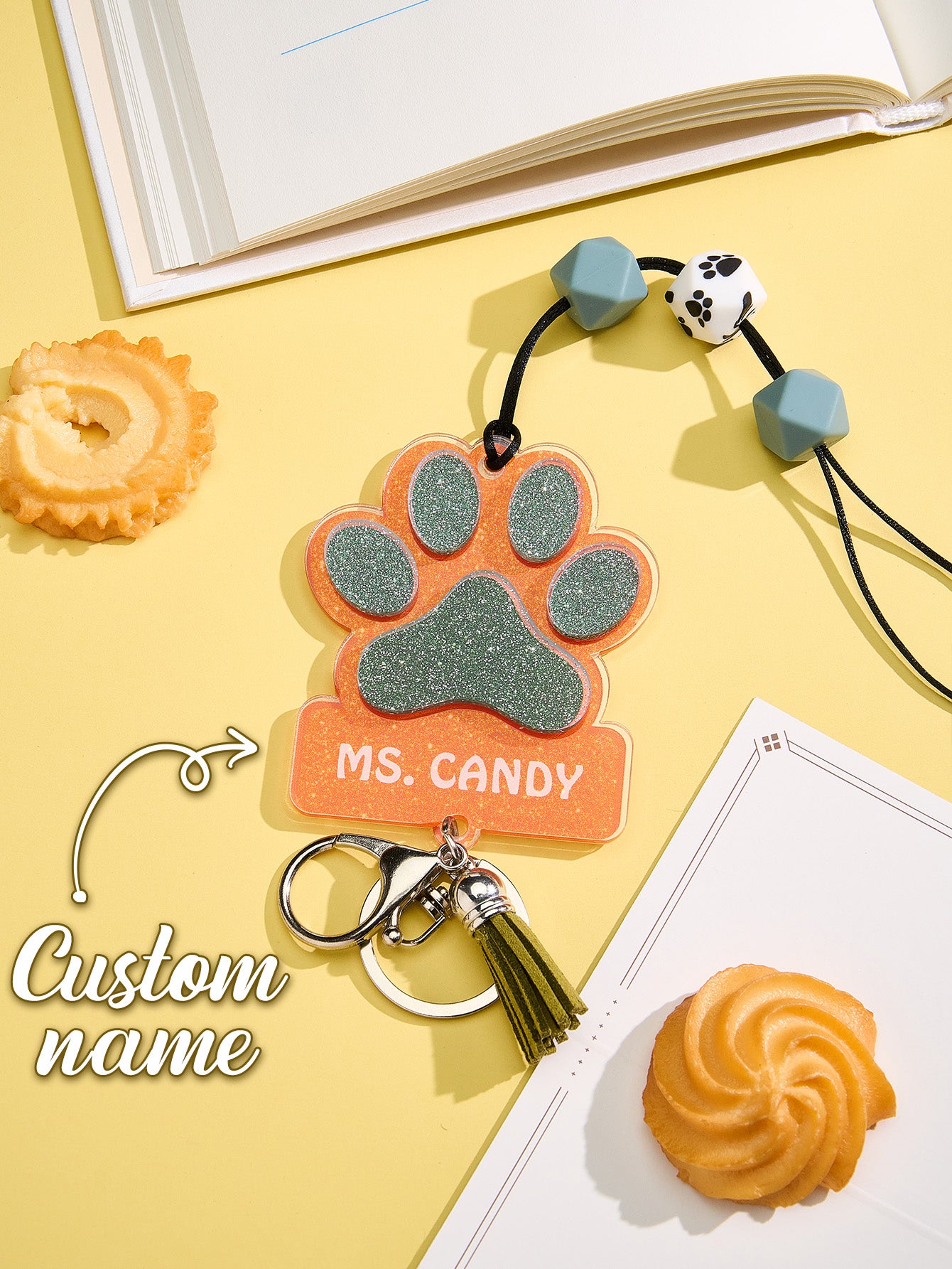 Pet Paw Lanyard