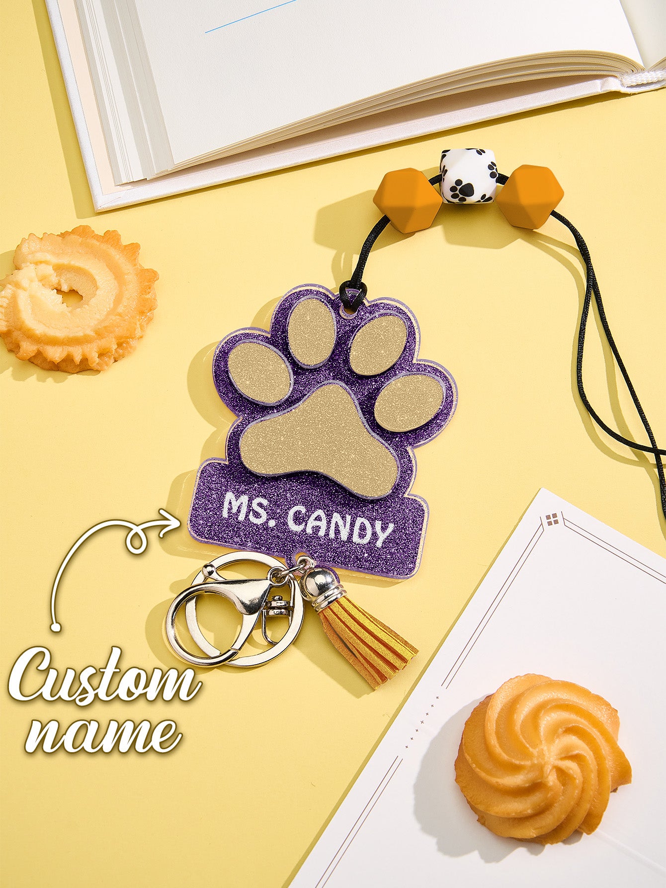 Pet Paw Lanyard