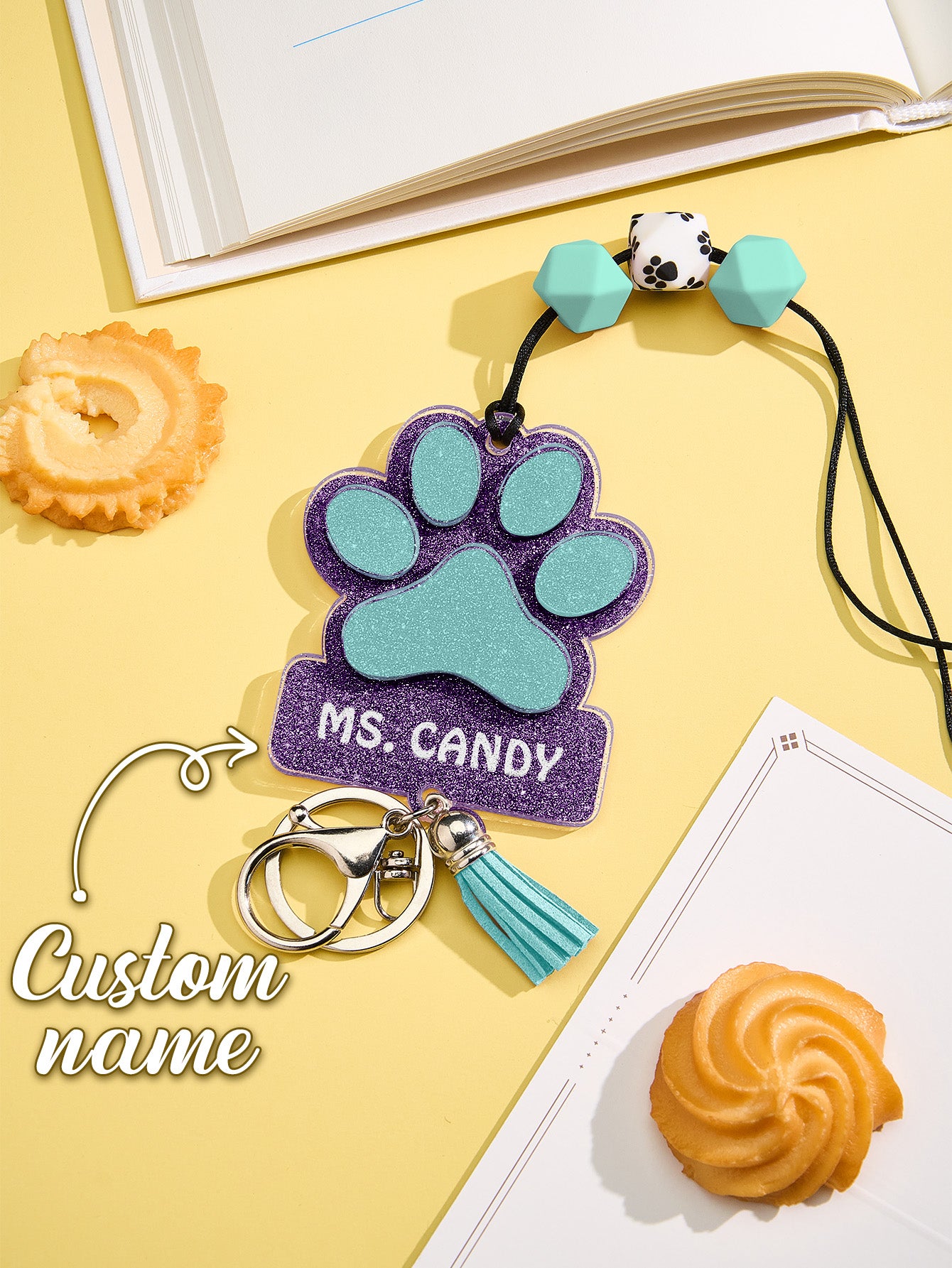 Pet Paw Lanyard