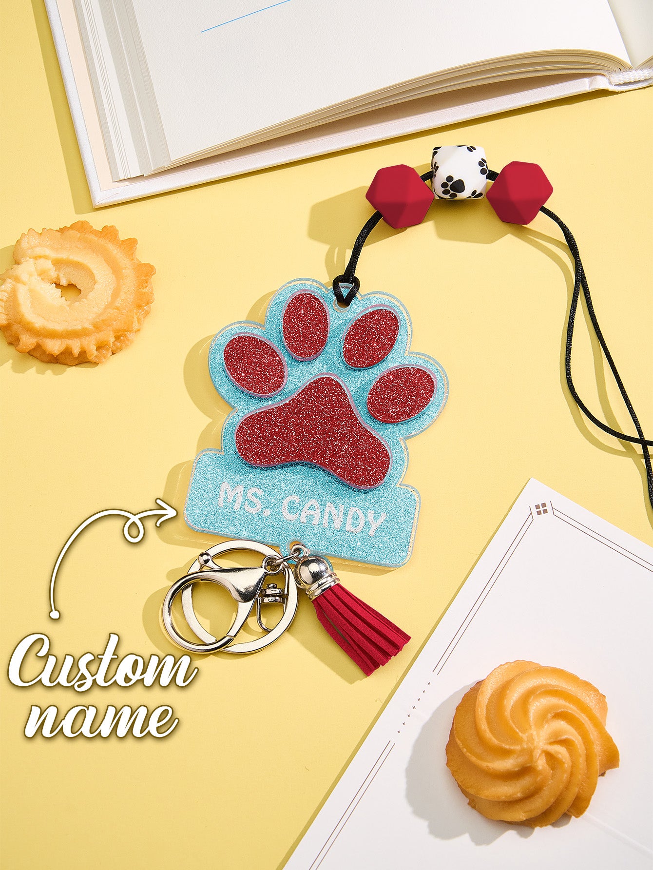 Pet Paw Lanyard