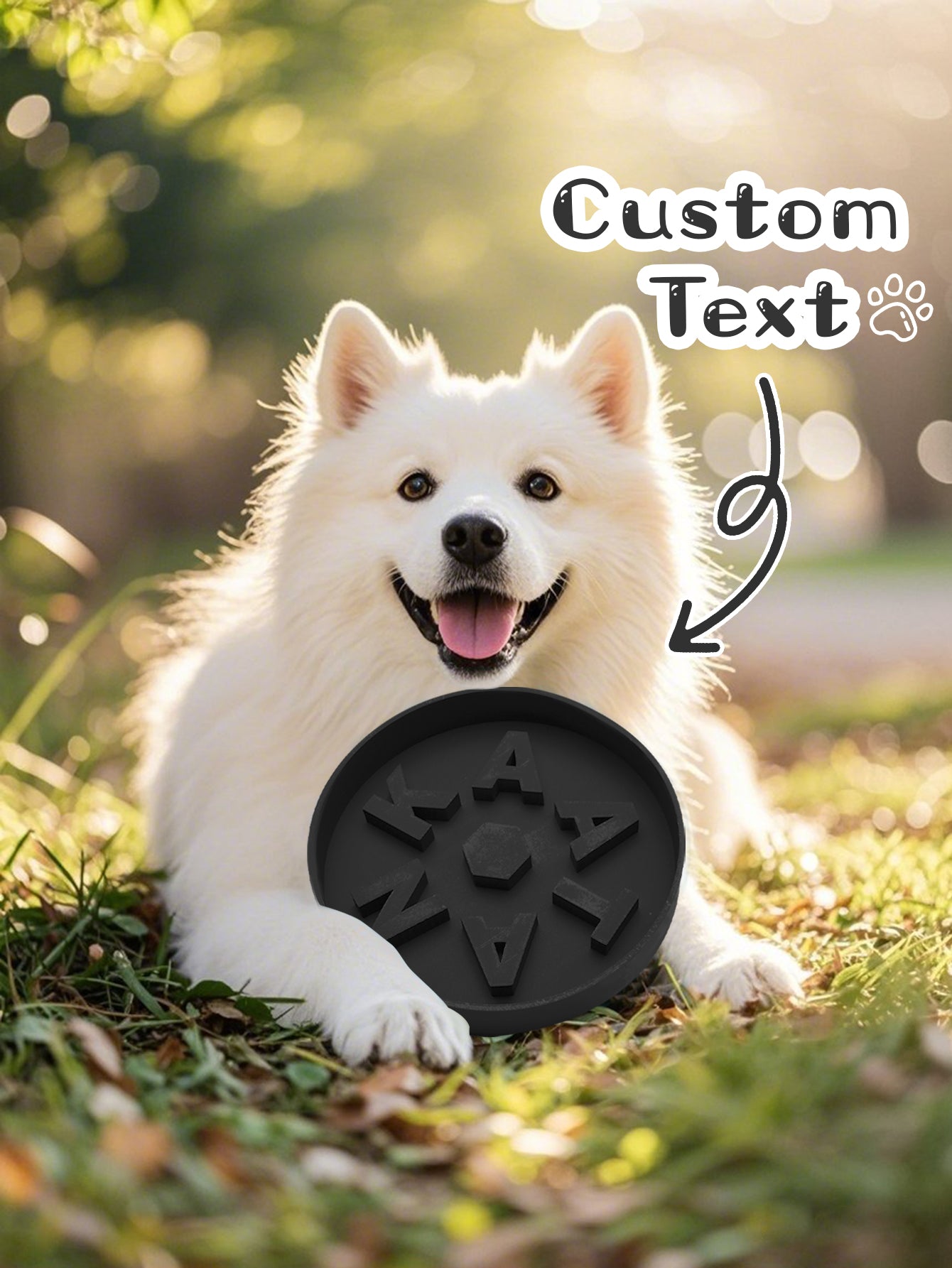 3D Slow Feeder Dog Bowl
