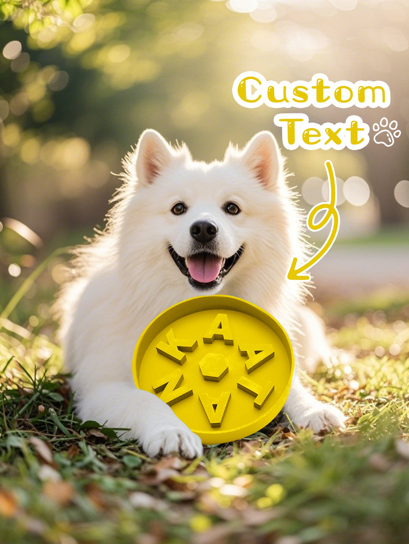 3D Slow Feeder Dog Bowl