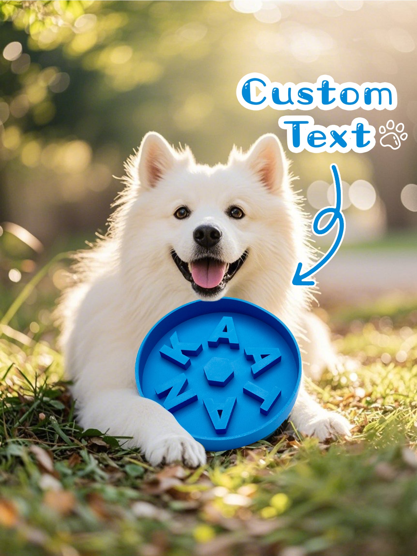 3D Slow Feeder Dog Bowl