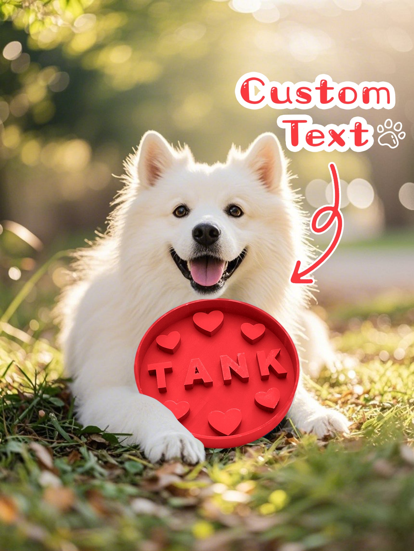 3D Slow Feeder Dog Bowl