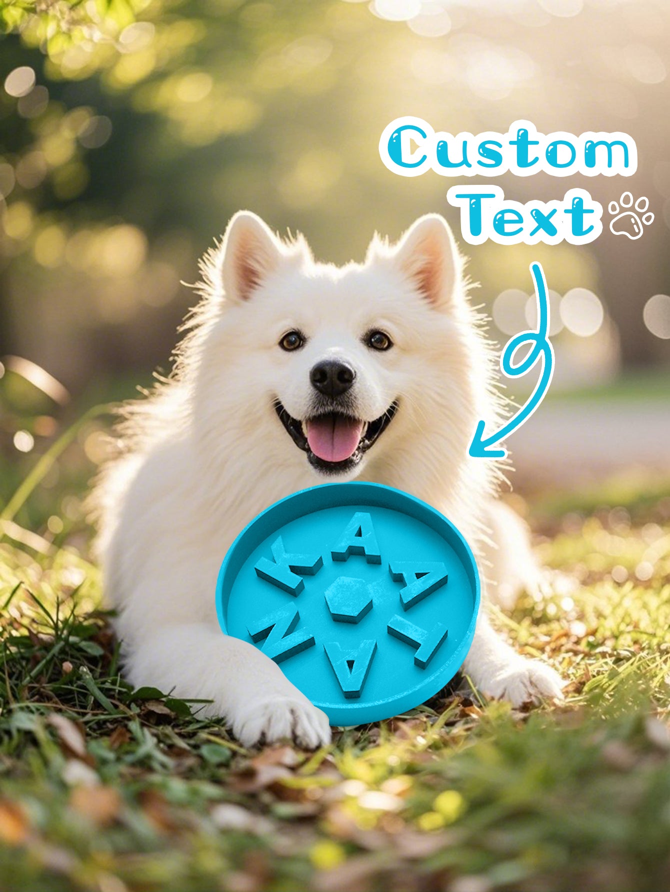 3D Slow Feeder Dog Bowl
