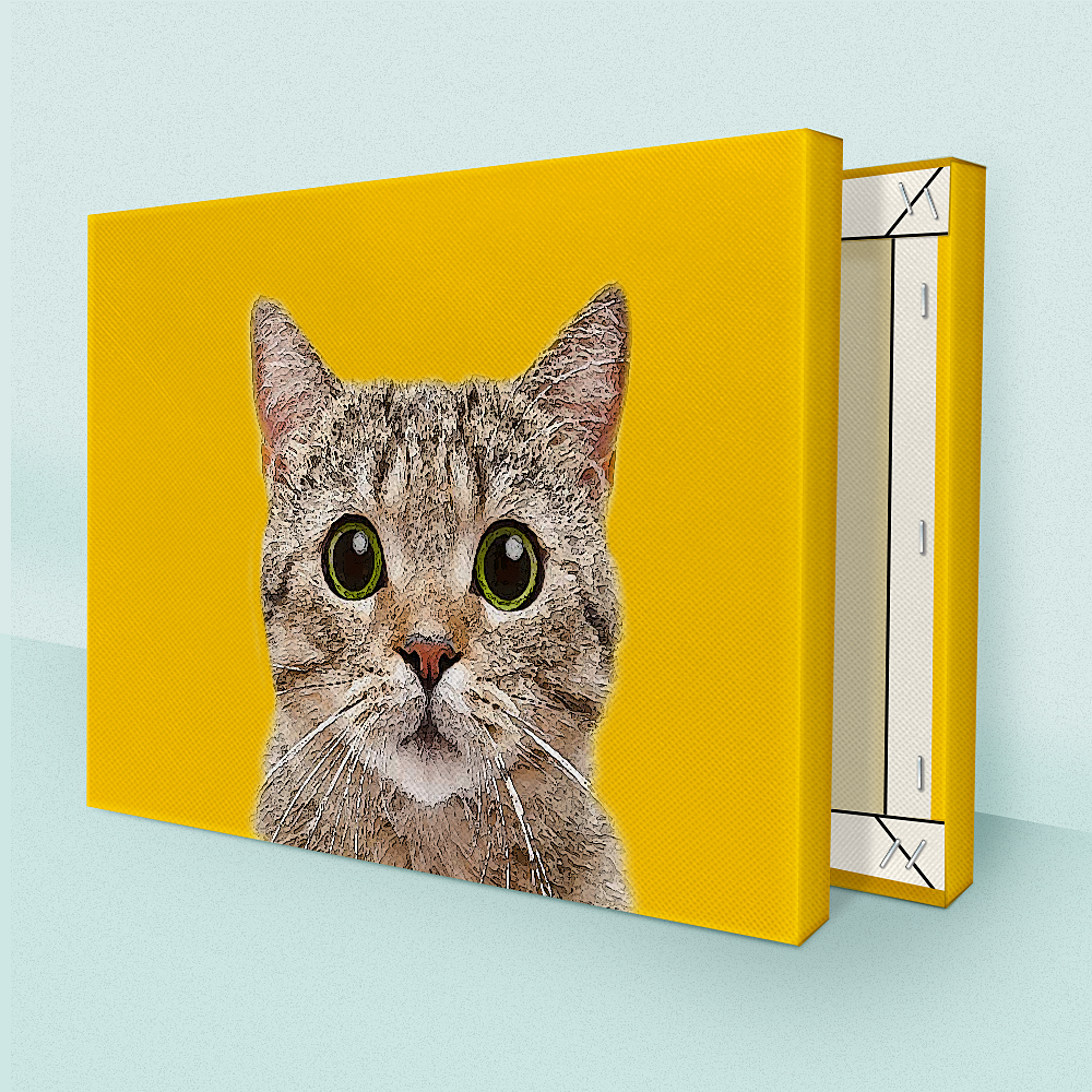 Custom Pet Oil Painting Portrait