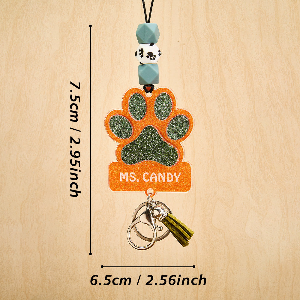 Pet Paw Lanyard