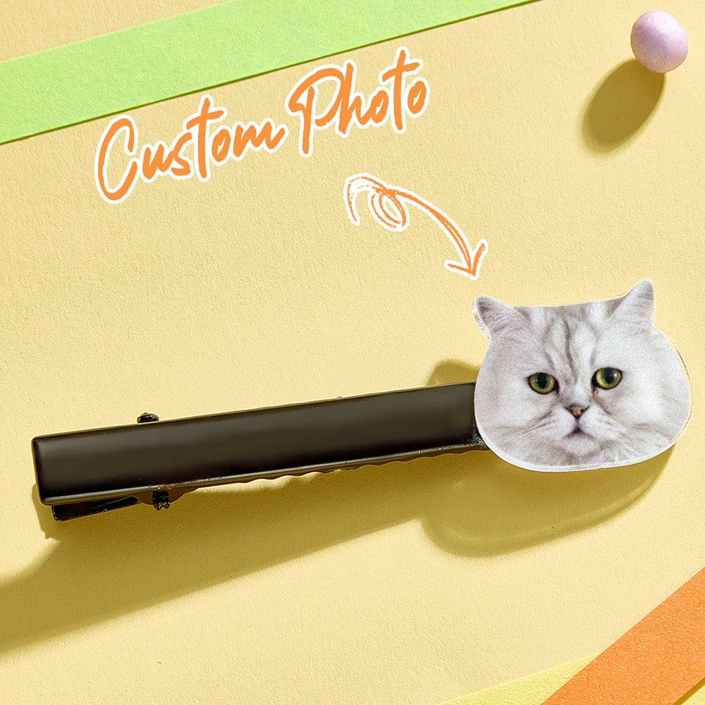 Pet Portrait Hair Clips