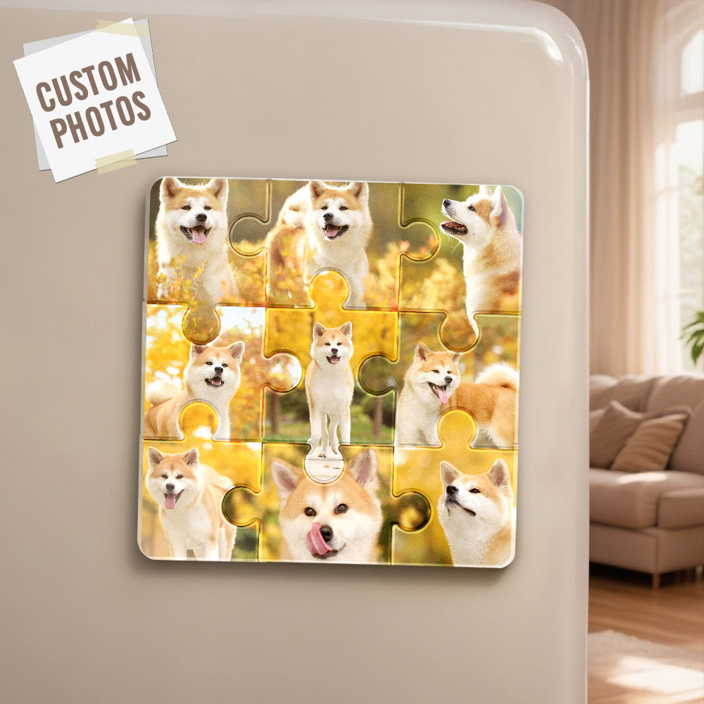 Puzzle Pet Fridge Magnet