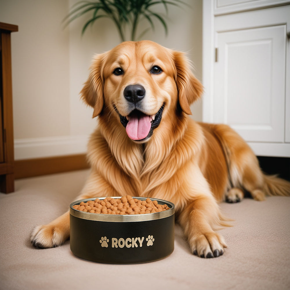 32oz Personalized Dog Bowl